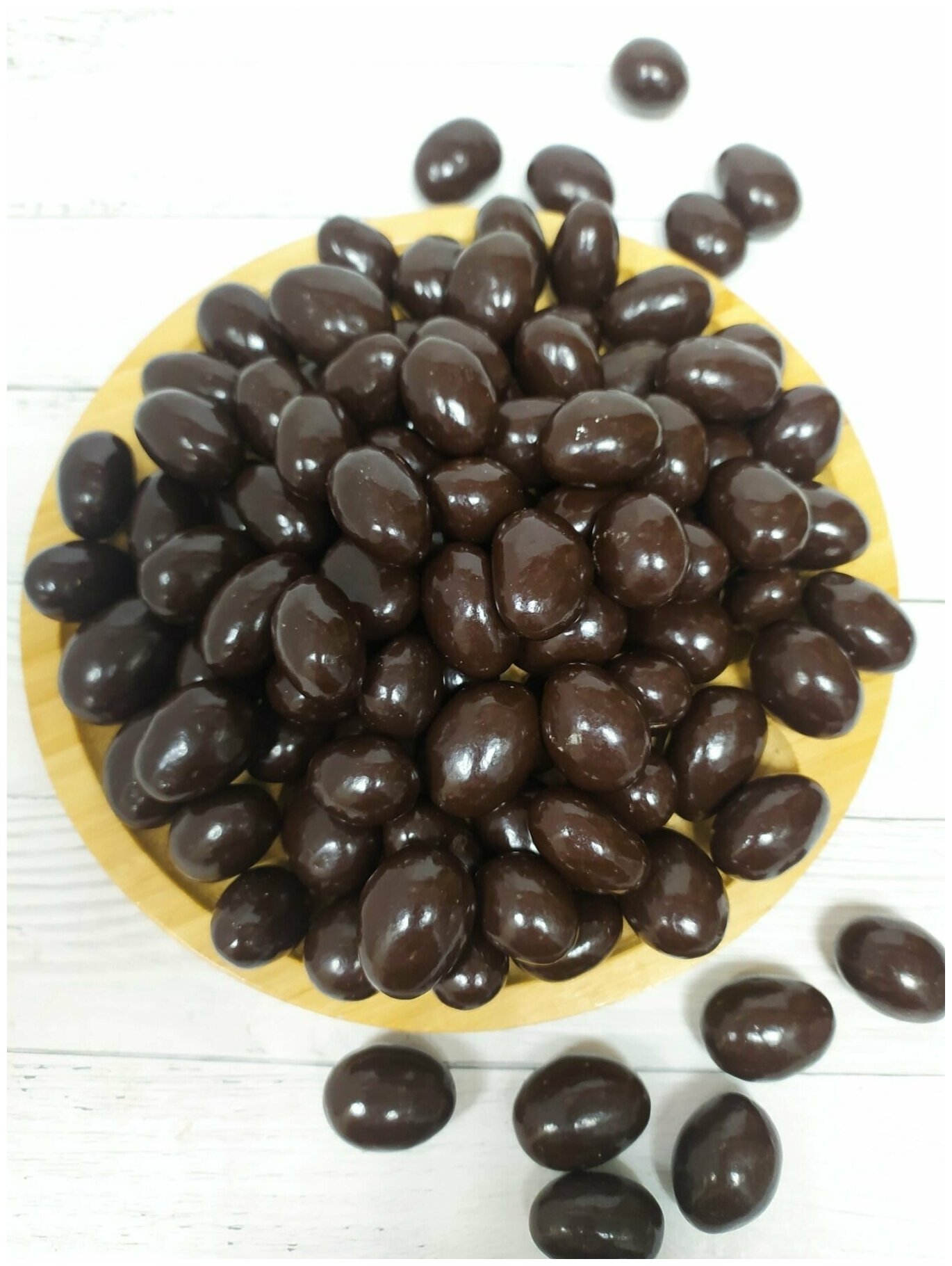 Миндаль в темной шоколадной глазури 500 гр , 0.5 кг / Орехи в шоколаде / Отборные Высший сорт - фотография № 2