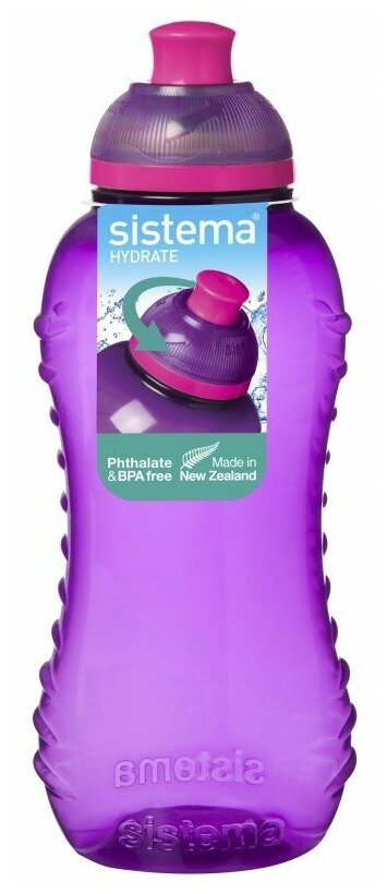 780NW Бутылка для воды 330мл-фиолетовый