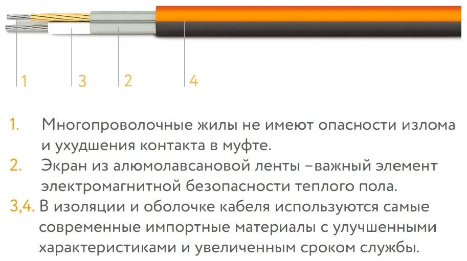 Нагревательный кабель в стяжку Теплолюкс ProfiRoll 153,0 м/2700 Вт - фотография № 16