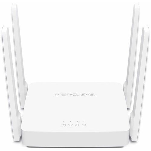 wi fi усилитель сигнала mercusys me20 ac1200 802 11ac wi fi 5 белый Wi-Fi роутер MERCUSYS AC10, AC1200, белый