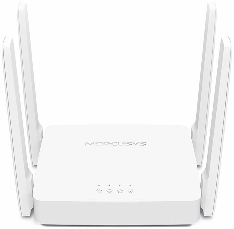 Wi-Fi роутер MERCUSYS AC10, AC1200, белый
