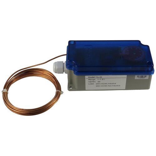 Термостат защиты от замерзания TEREN TCL-3A капилляр 3 метра (термореле)