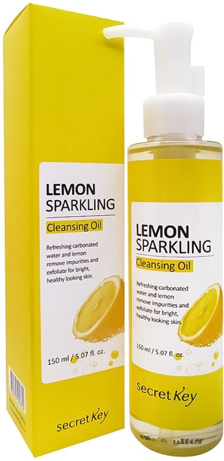 Secret key Масло гидрофильное с экстрактом лимона Lemon Sparkling Cleansing Oil, 150 мл (Secret key, ) - фото №13