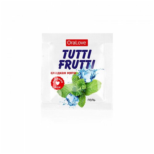 Оральный гель Tutti-Frutti со вкусом сладкой мяты (5 шт * 4 г)