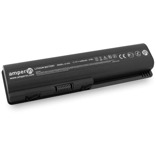 Аккумуляторная батарея Amperin для ноутбука HP Pavilion DV4 Compaq CQ40 11.1V 4400mAh AI-CQ40