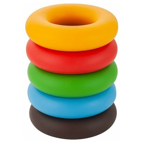 фото Набор эспандеров кистевых fortius 10 кг, 20 кг, 30 кг, 40 кг, 50 кг. mirus group