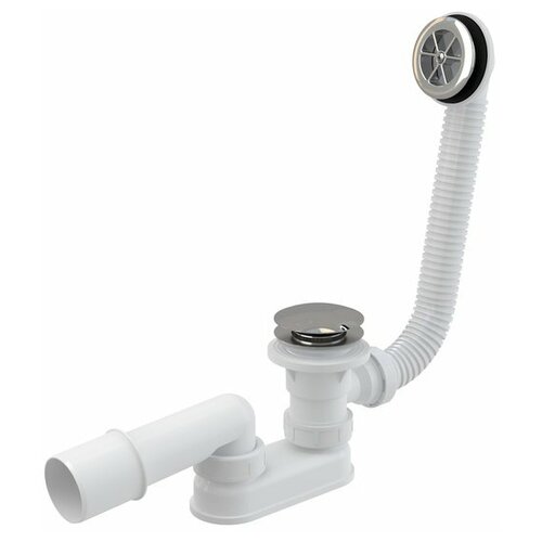 Сифон для ванны, для душевого поддона, для раковины RAVAK Sabina X01315 с переливом