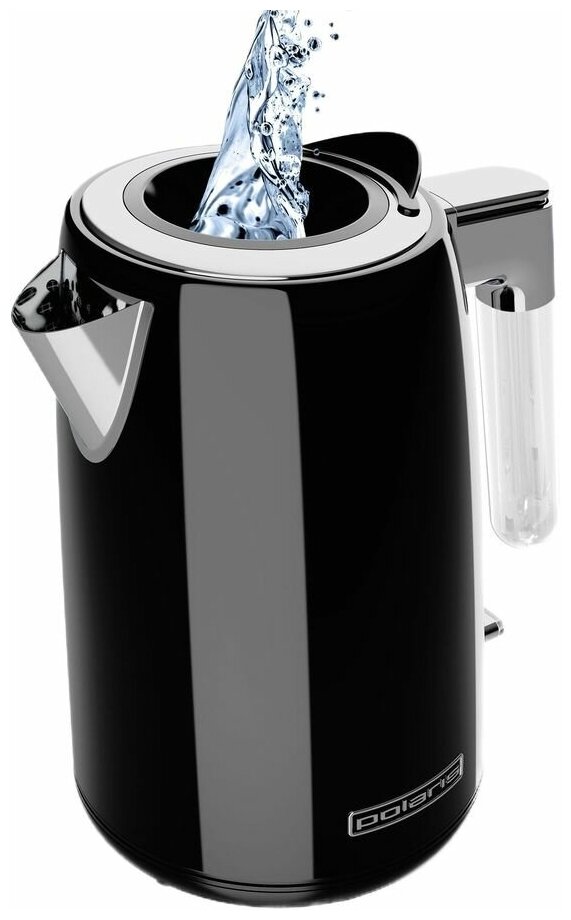Чайник электрический Polaris PWK 1746CA Water Way Pro, 2200Вт, черный