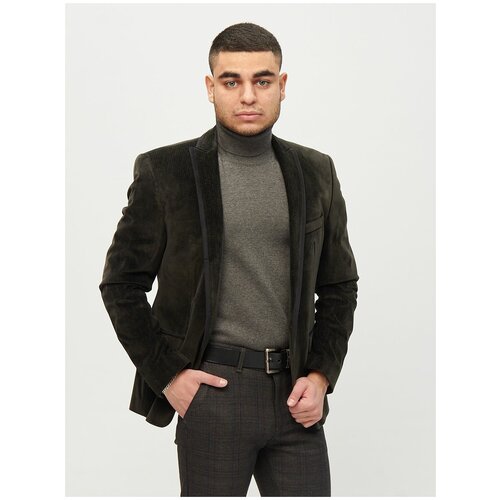 Пиджак DELMONT, размер (48)M, зеленый