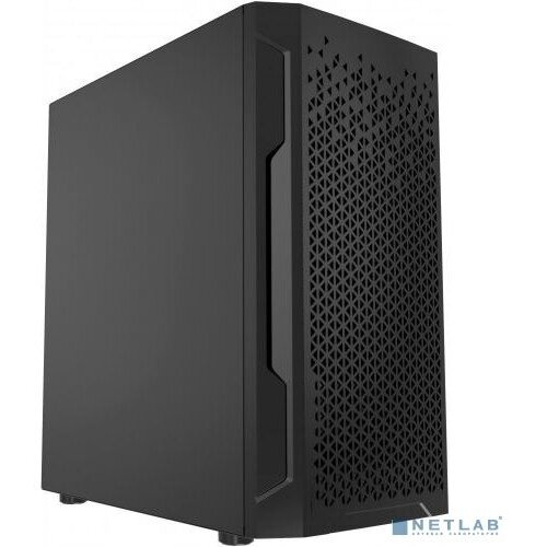 Powercase Корпус Powercase Корпус Mistral Micro Z2B SI, Non Window, Mesh, 2x 120mm fan, чёрный, mATX (CMIMZB-F2SI) чёрный