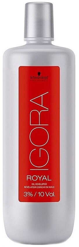 Schwarzkopf Professional Igora Royal Oil Developer - Шварцкопф Игора Роял Лосьон-окислитель на масляной основе 3%, 1000 мл - — купить в интернет-магазине по низкой цене на Яндекс Маркете