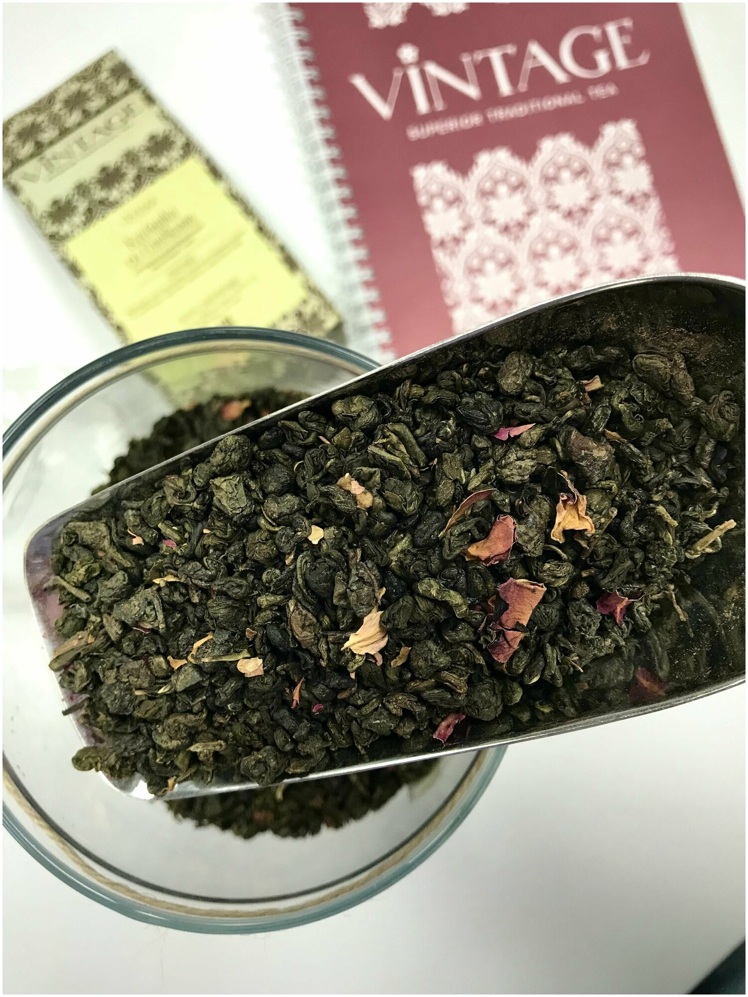 Зеленый чай Клубника со сливками - фотография № 3
