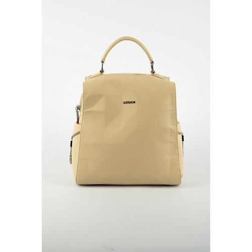 фото Женский рюкзак ludor желтый