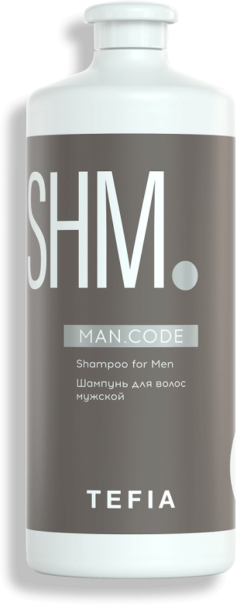 Tefia Man.Code Shampoo for Men - Тефия Мэн Код Шампунь для волос мужской, 1000 мл -