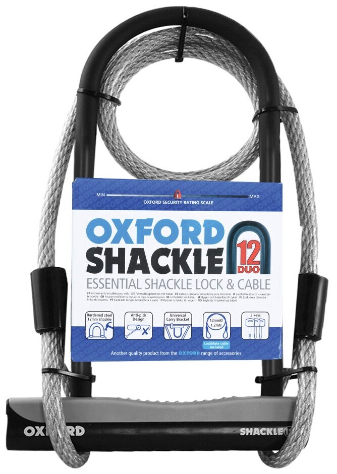 oxford shackle Universal U Lock With Universal Carry Bracket