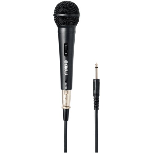 Микрофон проводной YAMAHA DM-105, разъем: XLR 3 pin (M), черный
