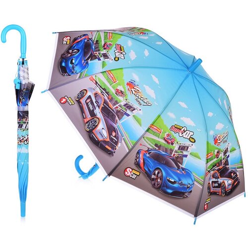 Зонт-трость Oubaoloon, голубой