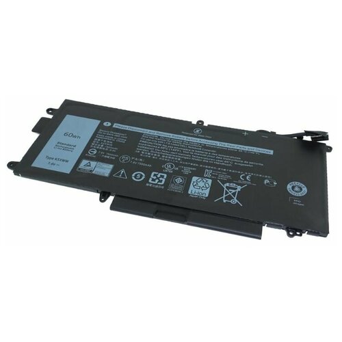 Аккумулятор (батарея) для ноутбука Dell Latitude 7390 (K5XWW 7,6V 6500 mAh)