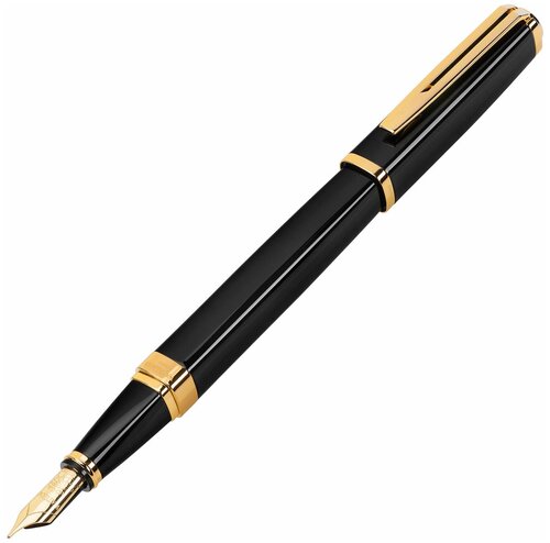 Ручка перьев. Waterman Exception Slim S0636930 Black GT F золото 18K подар. кор.