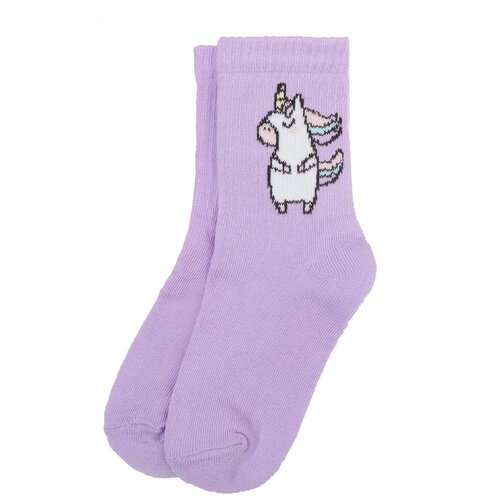 Носки Kaftan размер 18-20, розовый, фиолетовый носки детские kaftan единорог 18 20 см фуксия