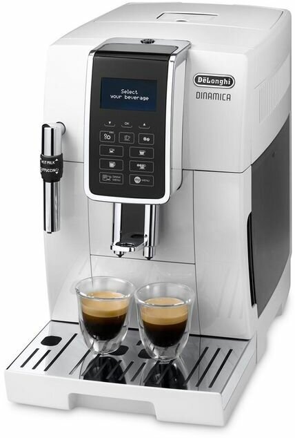 Кофемашина De Longhi Dinamica ECAM 350.35, белый