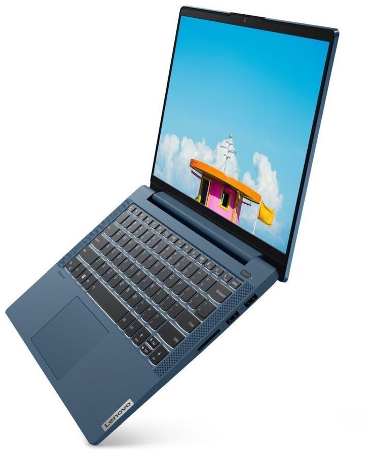 Ноутбук Lenovo IdeaPad 5 14ITL05 Core i7 1165G716GbSSD512GbIntel Iris Xe graphics14IPSFHD 1920x1080Windows 10blueWiFiBTCam