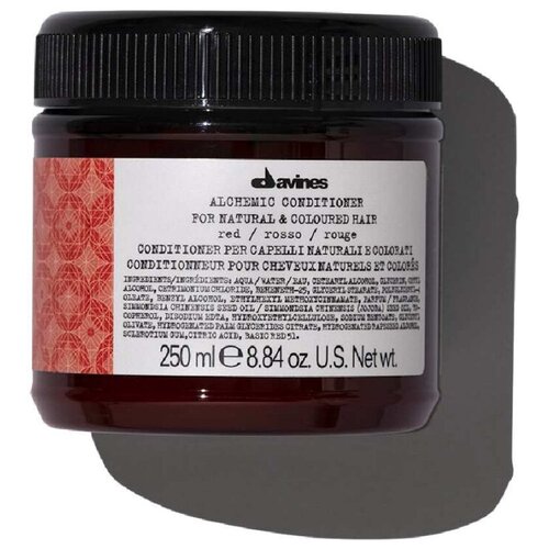 Davines Alchemic Conditioner for natural and coloured hair (red) - Кондиционер «Алхимик» для натуральных и окрашенных волос (красный) 250мл