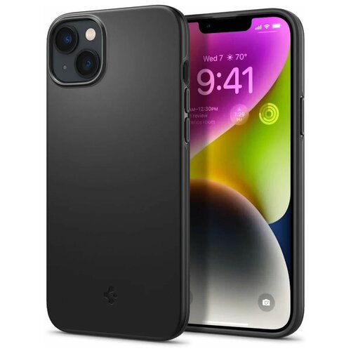Чехол Spigen Thin Fit для iPhone 14, (ACS04788) черный