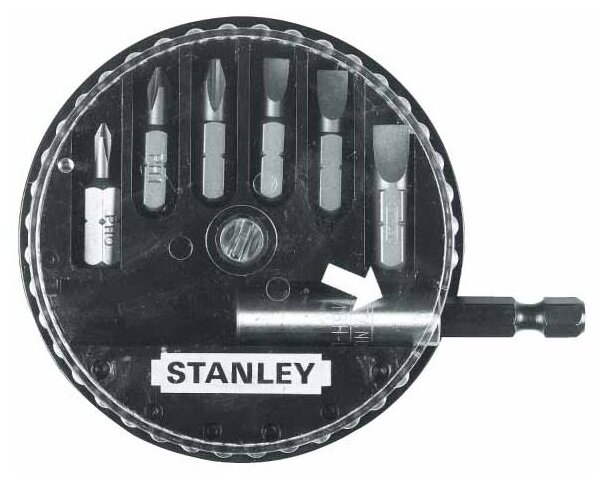 Набор бит и насадок STANLEY 1-68-735 7 предм.