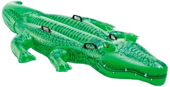 Надувная игрушка для плавания Крокодил большой 203*114 см 58562 INTEX