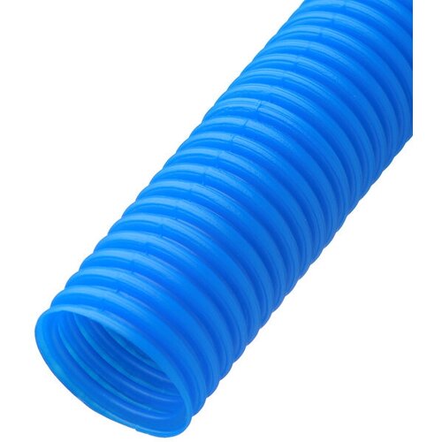 Труба гофрированная 40 мм СТС для металлопластиковых труб d26 мм синяя 30 м 2338₽