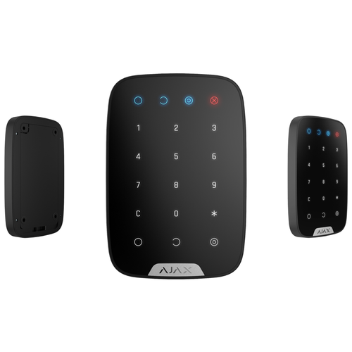 Беспроводная сенсорная клавиатура Ajax KeyPad (black)