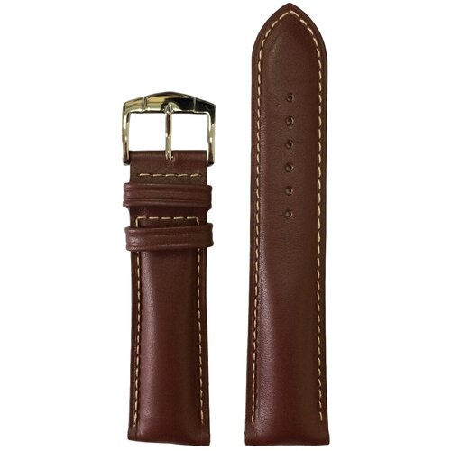 Ремешок ROCHET, фактура гладкая, полуглянцевая, размер 22, коричневый