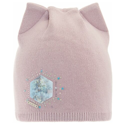 фото Шапка для девочки (размер: 52/54), арт. малибу (сир.роз.), цвет розовый mialt