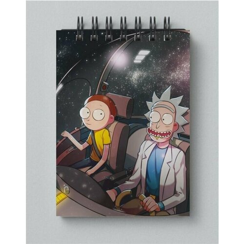 Блокнот Рик и Морти № 50 блокнот рик и морти rick and morty 50