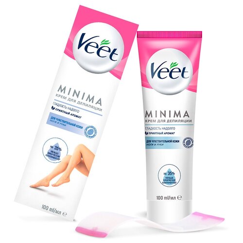 Veet Minima крем для депиляции для чувствительной кожи 100 мл 130 г 1 шт.