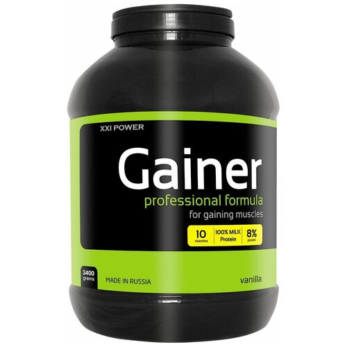  Гейнер XXI Power Gainer, 3400 г, ваниль