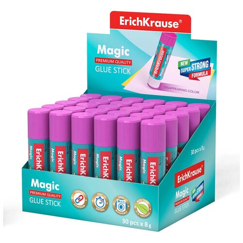 ErichKrause Клей-карандаш Magic 8 г х 30 шт 30 шт. 1 шт. 8 г