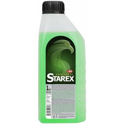 Антифриз STAREX GREEN (-40) зеленый 1кг