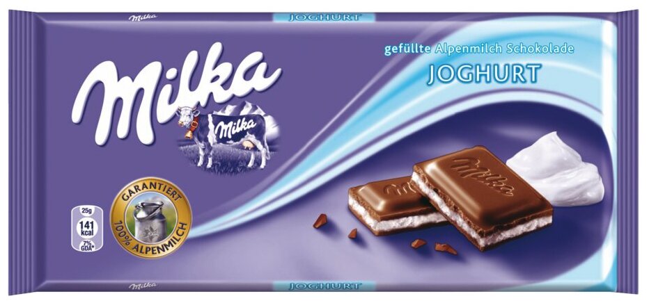 Milka Joghurt плитка шоколада милка с йогуртом 100 гр