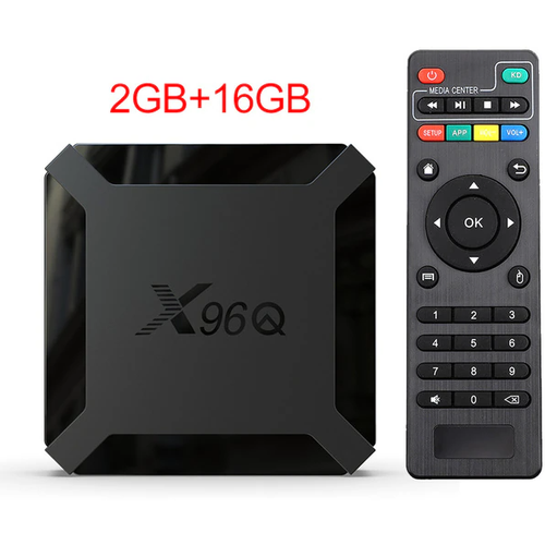 Смарт ТВ приставка Allwinner H313 / Медиаплеер телеприставка HD TV 2Gb / 16Gb тв приставка q3 smart black hdr android tv 10 allwinner h313 4k atv hdr портативный приставка для телевизора 2 4 ггц фотосессия wi fi bt5 0 otg vs x96s tx3