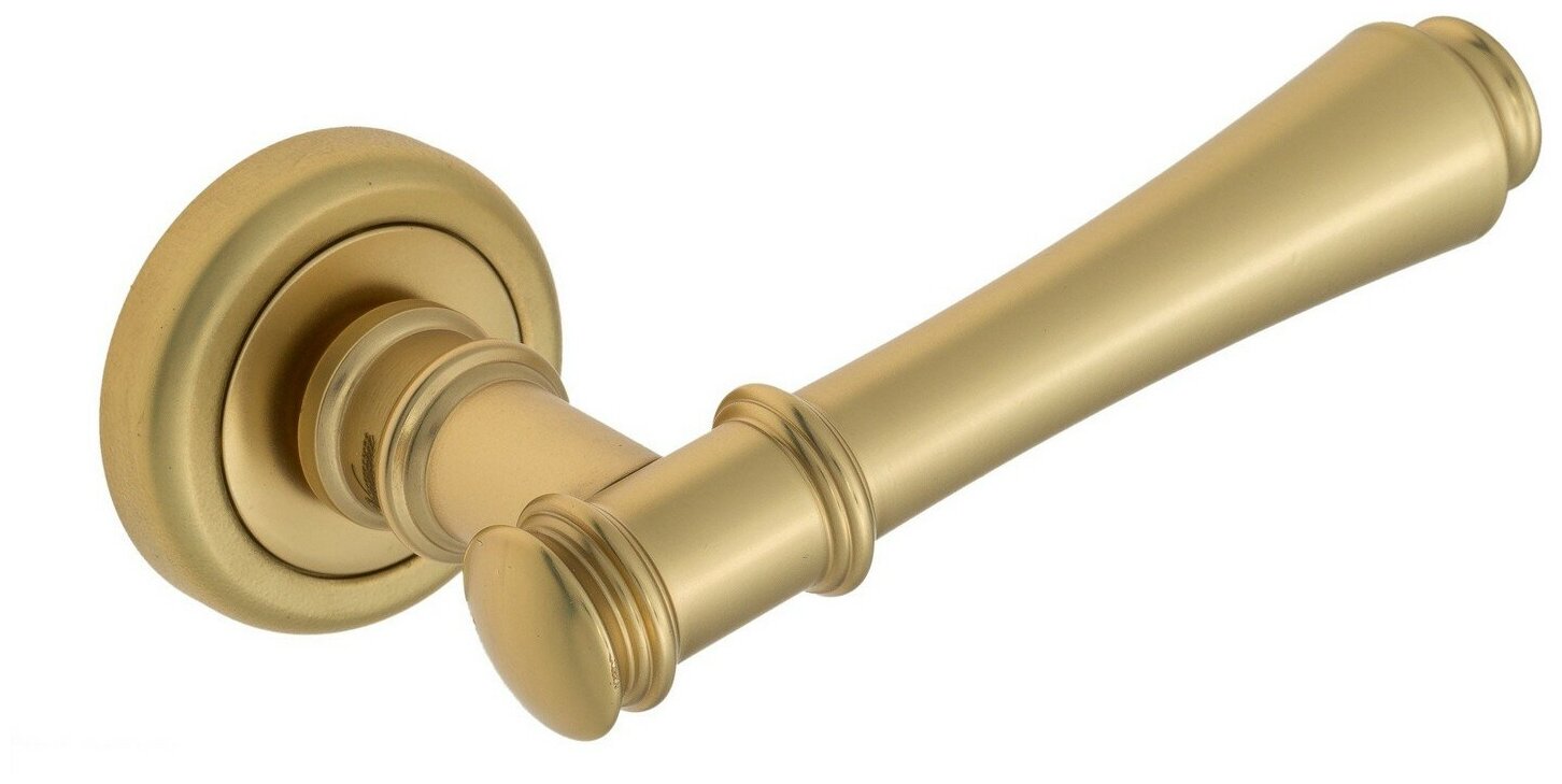 Дверная ручка Venezia "CALLISTO" D1 французcкое золото - фотография № 1
