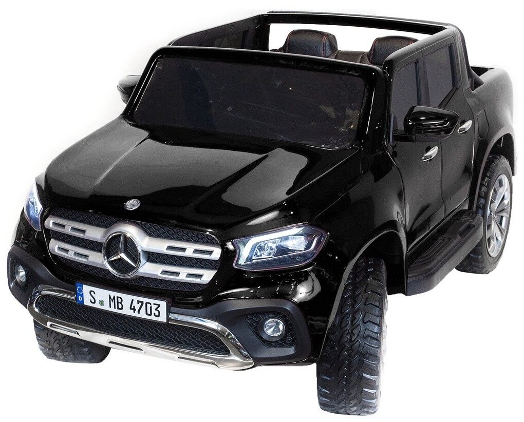 Электромобиль XMX Mercedes Benz X-Class (XMX 606) 4x4 (Черный глянец / Без монитора)