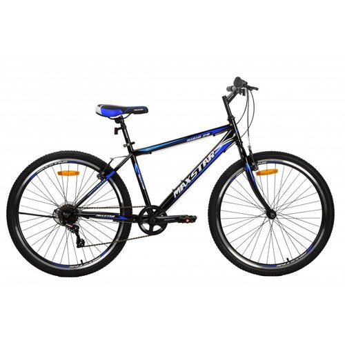 Велосипед MAXSTAR Rigid 26 Чёрный/Синий
