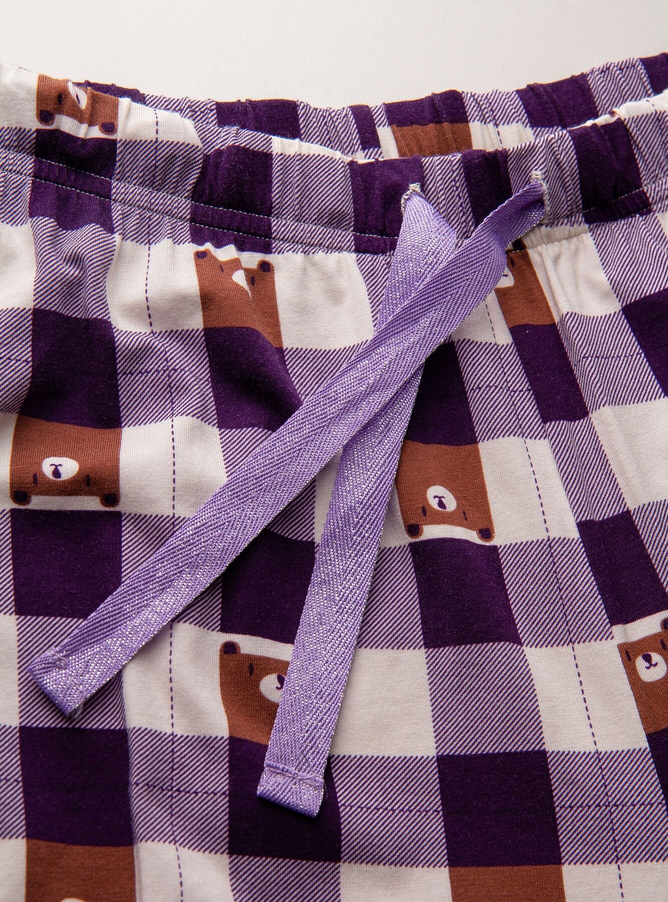 Пижама женская / Домашняя пижама с брюками / INDEFINI / 2182TCC-L - фотография № 8