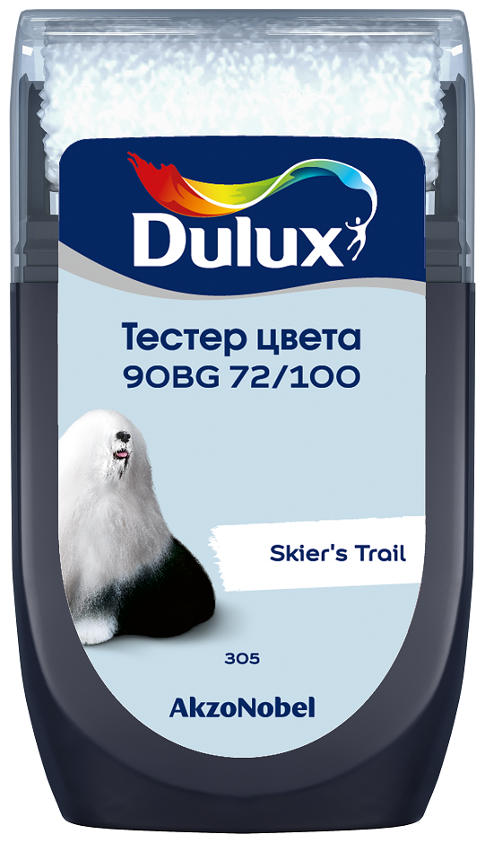 Тестер колеровки цвета Dulux (0,03л) 90BG 72/100