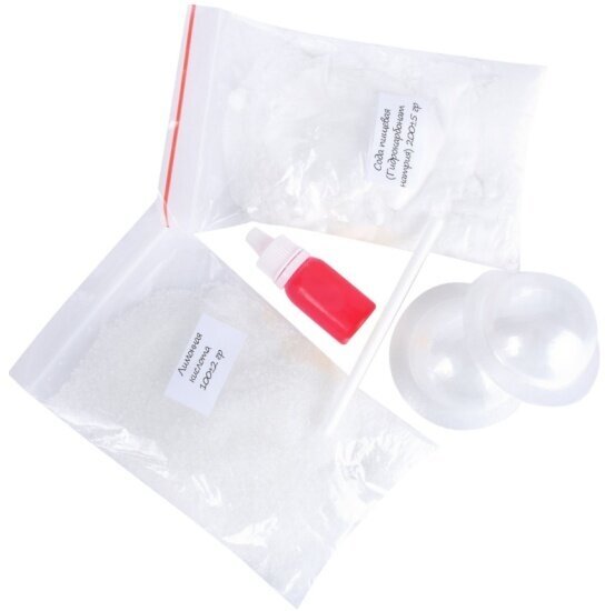 Набор для творчества Hit Imagination Создание бомбочек для ванн клубника - фото №7