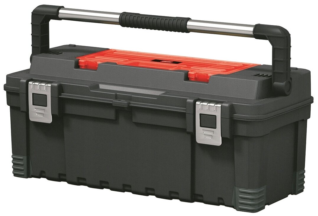 Ящик для инструментов KETER Hawk Tool Box 26, черный [17181010]
