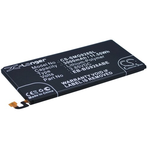 Аккумулятор Cameron Sino CS-SMG928SL 3000 мАч аккумулятор ibatt ib u1 m922 3000mah для samsung galaxy s6 edge plus sm g928f sm g928 galaxy s6 edge plus sm g928t sm g928v