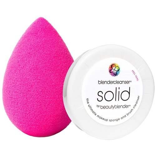 набор all the toppings спонж мыло 1134 Beautyblender Спонж original с мылом розовый